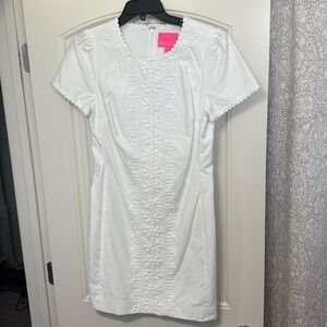 Lilly Pulitzer Maisie Stretch Dress Resort White, Size 6